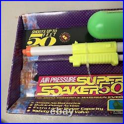 Super Soaker 50 by Larami Vintage 1990 Rare Brand New In Box 9929-0