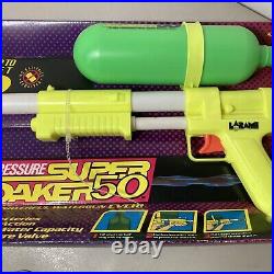 Super Soaker 50 by Larami Vintage 1990 Rare Brand New In Box 9929-0