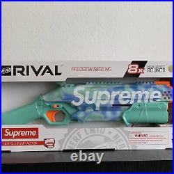 Supreme X Nerf Rival Takedown Blaster Pink/Blue BOTH IN HAND. SHIPS FAST