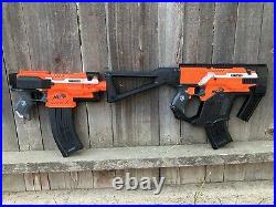 Two Nerf Stryfe Mod 145fps 100fps Oj Dart Zone Dart Compatible Kriss Vector