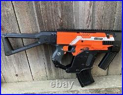 Two Nerf Stryfe Mod 145fps 100fps Oj Dart Zone Dart Compatible Kriss Vector