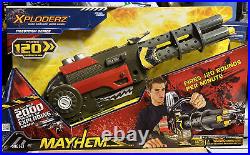 Xploderz Mayhem Gell Ball Blaster Gun Maya Group Inc NEW Plus 8000 Extra Rounds